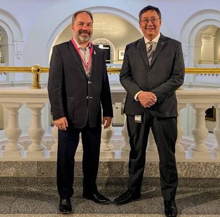 With MLA Yao